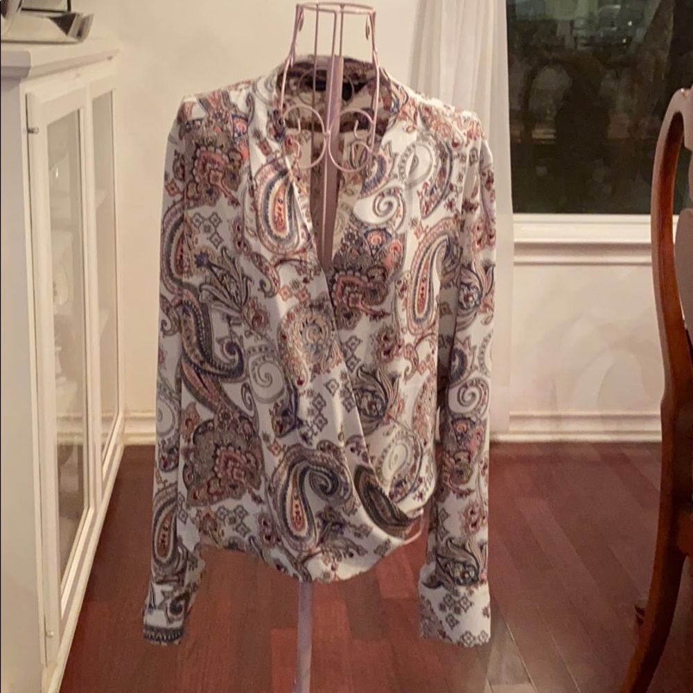 White House Black Market Shirt size 12